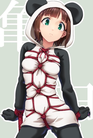 拘束・緊縛されて、されるがままになってる二次元美少女のエロ画像 vol.1