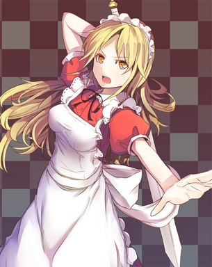 二次娘のメイド姿にオチンポギンギンになりますたwwwww