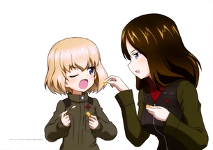 【ガルパン】 プラウダ高校の小さな暴君・カチューシャとブリザードのノンナ 5枚 【画像・壁紙】 （ガールズ＆パンツァー 18）