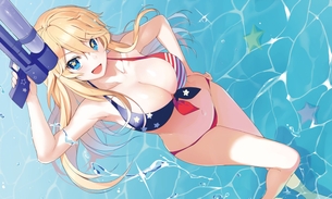 【艦これ】 アメリカンなワガママボディに目が惹かれるアイオワさん! 5枚! (1) 見事なおっぱ（ry 【画像・壁紙】 （艦隊これくしょん 21）