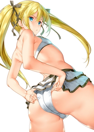 【二次】ケツに食い込むパンティやむっちりフトモモでハァハァ【画像】 その7
