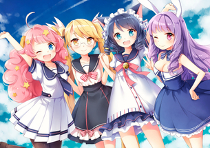 【SB69】 プラズマジカメンバーかわいい画像詰め合わせ！ 15枚 【画像・壁紙】 （SHOW BY ROCK 画像・壁紙 07）