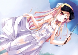 梅雨が楽しみになる、濡れ透けでえっちなところが見えちゃってるエロ画像 vol.6