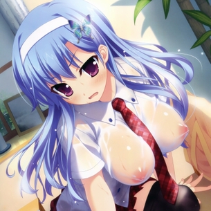梅雨が楽しみになる、濡れ透けでえっちなところが見えちゃってるエロ画像 vol.5