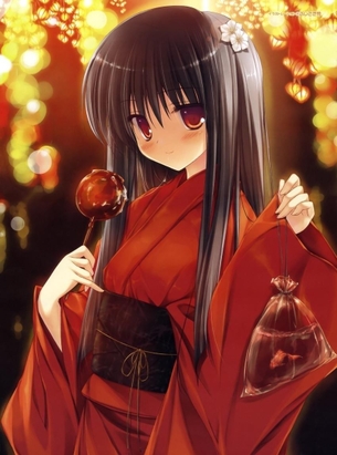 【2次】和服美人な女の子の二次画像 その12【和服】
