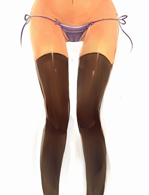 【二次・ZIP】マンコにパンツとか食い込んでるマンスジの美少女エロ画像