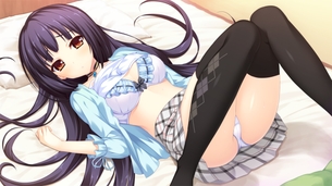 【二次・ZIP】フリルでエロ可愛さがUPしてる美少女の下着水着画像