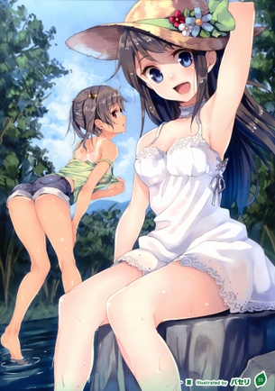 【二次・ZIP】夏が恋しくなるかもしれない日焼け・褐色娘の虹画像