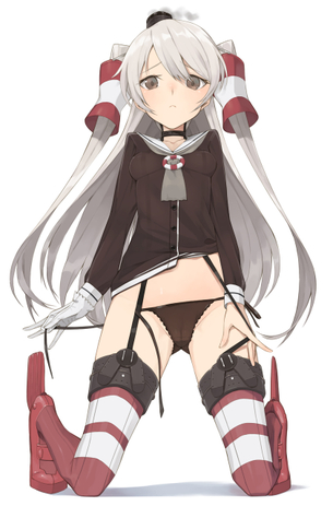 【二次・ZIP】ガーターベルトを着用してるエロ可愛い女の子の画像