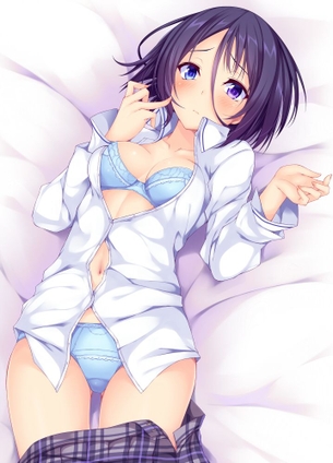 【二次・ZIP】青色系統の下着を身に付けてる虹美少女の画像