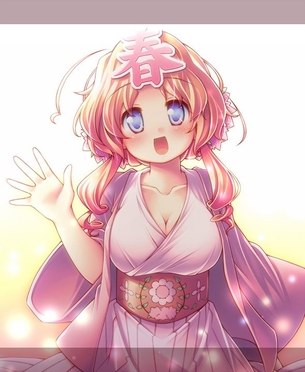 和服・浴衣の可愛い二次元画像。