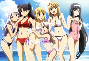 アニメのキャラクターたちのHな姿満載の公式ピンナップ詰め合わせ vol.7