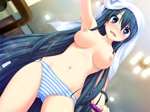爽やかな朝に、縞々パンツの美少女画像はいかがでしょうか？ vol.5