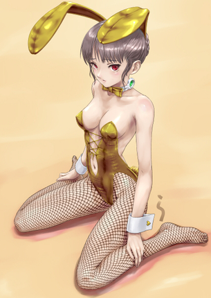 むちむちボディがたまらない、バニーガールの女の子のエロ画像 vol.5