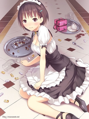 美少女メイドさんに起こしてもらう、そんな夢を見ていたいのでメイドさんのエロ画像を集めました。 vol.9