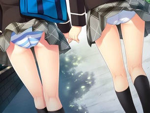 爽やかな朝に、縞々パンツの美少女画像はいかがでしょうか？ vol.1