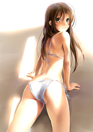 お仕事の前に、二次元の女の子のエロエロな水着姿でリフレッシュ！ vol.3