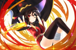 【このすば】 爆裂カワイイめぐみん! 5枚 エクスプローーージョン!! 【画像・壁紙】 (この素晴らしい世界に祝福を! 08)