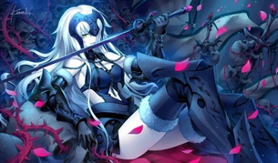 【FGO】 ジャンヌダルクさんのカッコかわいい 6枚 【画像・壁紙】 （Fate/GrandOrder 03）