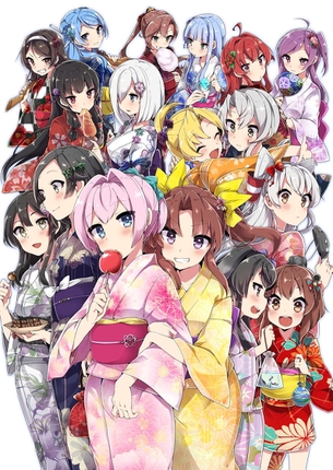 【艦これ】 艦娘が複数居る賑やかな 5枚! 深海棲艦も! 【画像・壁紙】 （艦隊これくしょん -艦これ- 29）