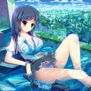 梅雨が楽しみになる、濡れ透けでえっちなところが見えちゃってるエロ画像 vol.1