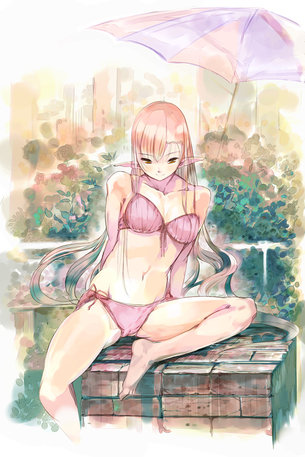 ファンタジーの定番！エルフ耳美少女のエロ画像 vol.7