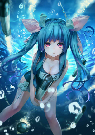 艦これ、いく（伊19）のエロ画像でいくの！ vol.4
