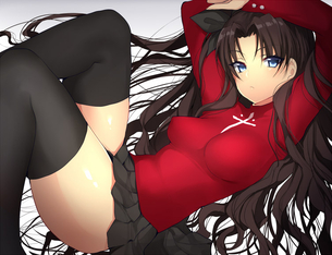 2次元 Fate/stay night の遠坂凛ちゃんprprエロ画像まとめ 68枚