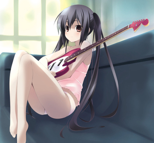 【二次・ZIP】ロックの日なので可愛いギター娘の虹画像