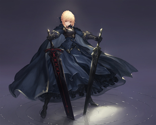 【FGO】 嫁セイバーやオルタなどいろんなセイバーさん! 5枚 【画像・壁紙】 （Fate/GrandOrder 02）