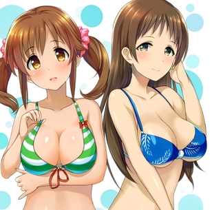 こんなかわいい水着美少女ときゃっきゃ、うふふしたい人生だった・・・。