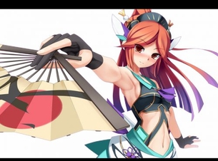 わきフェチの可愛い二次元画像。