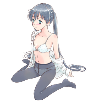 ツインテかわいい小路綾ちゃん（きんいろモザイク）のエロ画像