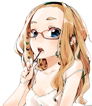 ちょっと知的な気がするメガネ美少女の画像を集めました。 vol.5