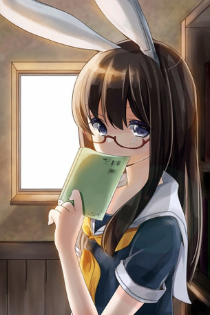 インテリカワイイ、二次元のメガネ美少女のエロ画像 vol.7