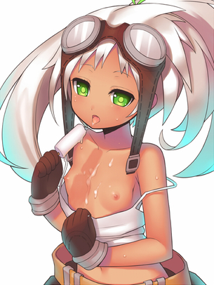 健康的なエロス溢れる、褐色肌の美少女のエロ画像 vol.6