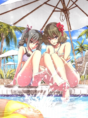 【二次・ZIP】カワイイ女の子の水着画像まとめ100枚