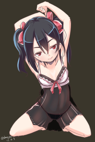【二次・ZIP】カメラ目線で誘惑しているエッチな女の子の画像ください！