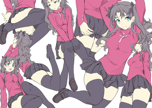 【二次・ZIP】Fateの遠坂凛ちゃんの可愛い画像を下さい！