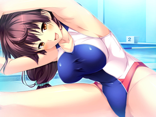 【二次・ZIP】水着姿がエロ可愛い2次元の女の子の画像