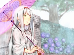 【二次・ZIP】まだまだ梅雨明けしそうにないので雨と美少女の画像まとめ