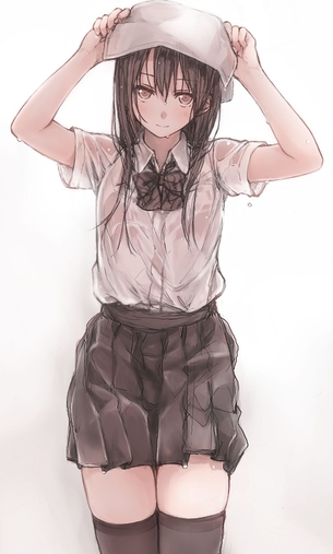 【二次・ZIP】濡れ透け美少女の2次画像下さい！！