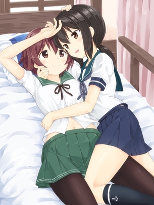 【二次・ZIP】美少女百合レズ画像下さい！！！