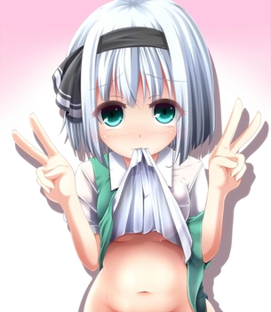 【二次・ZIP】上着やスカートたくし上げてる女の子のエッチな画像下さい！！