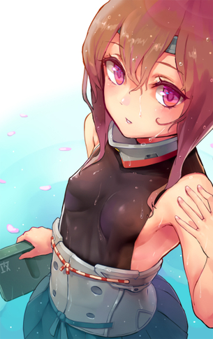 【二次・ZIP】乳首ツンツンしてみたい虹美少女の着衣胸ポチ画像