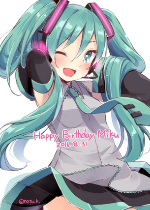 【二次・ZIP】9周年を迎えた初音ミクちゃんの可愛い画像まとめ
