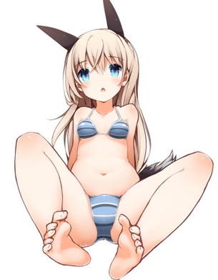 【ストライクウィッチーズ】エイラ・イルマタル・ユーティライネンの虹エロ画像