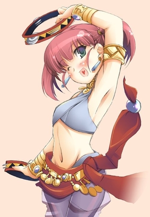 わきフェチの二次元エロ画像。