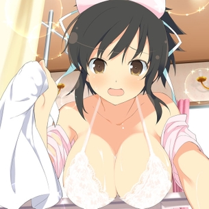 閃乱カグラのエロ画像。巨乳おっぱいハーレムたまらんwww