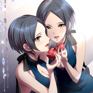 速水奏ちゃん（デレマス）のエロ画像。妖艶な奏ちゃんのおっぱい谷間に目がクギ付け！！